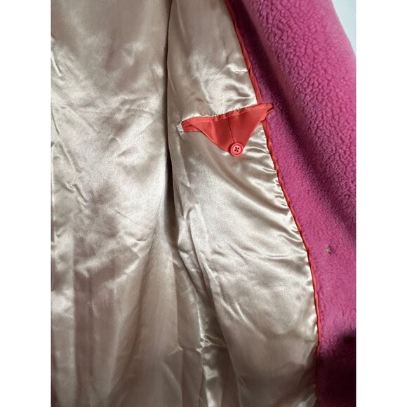 J. Crew Women's Relaxed Sherpa Blend Topcoat in Dusty Bloom - Sz S - NWT - Picture 9 of 12